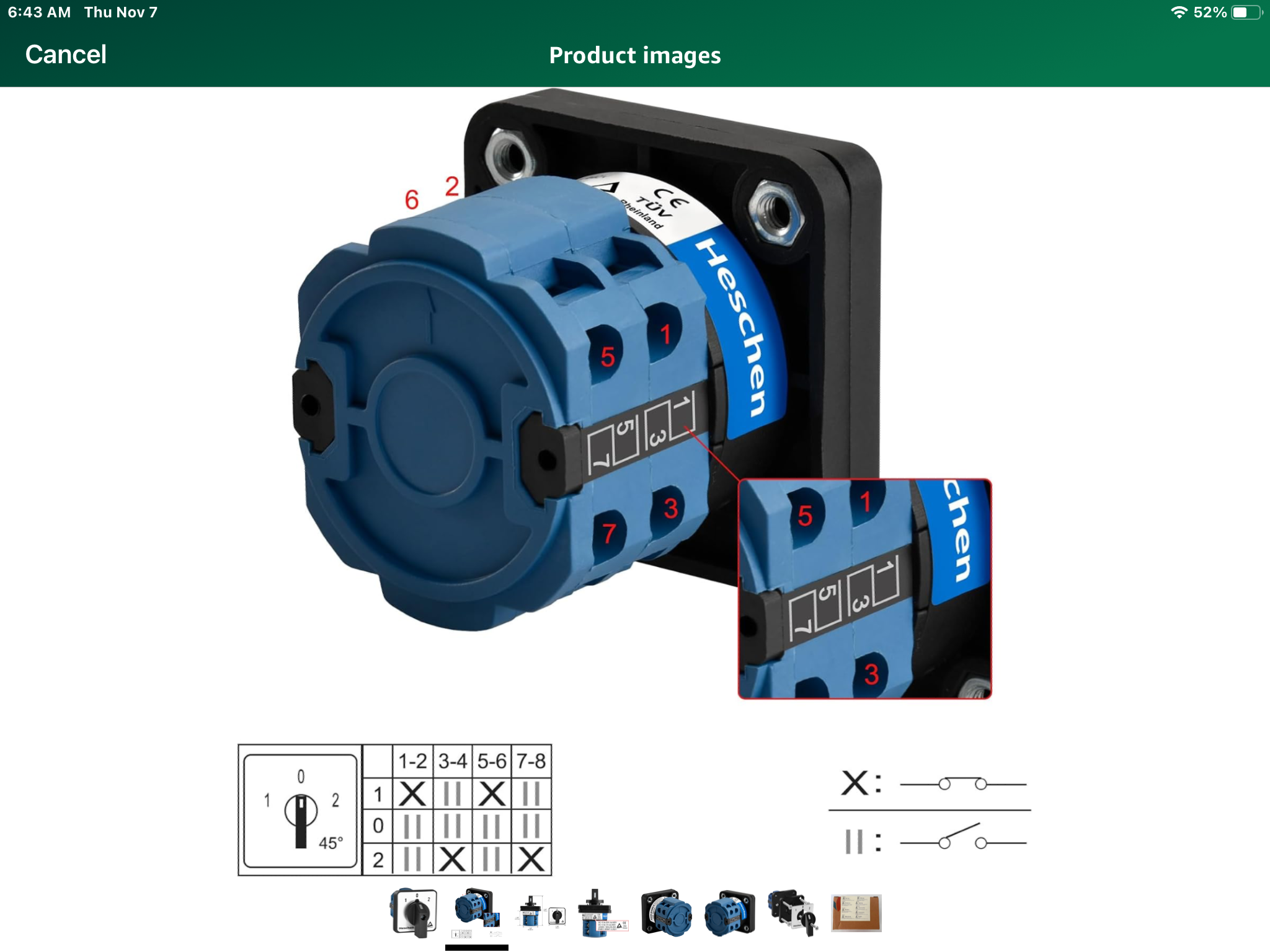 [ElectriciansForums.net] How To Wire A RV Rotary Cam Selector Changeover Switch