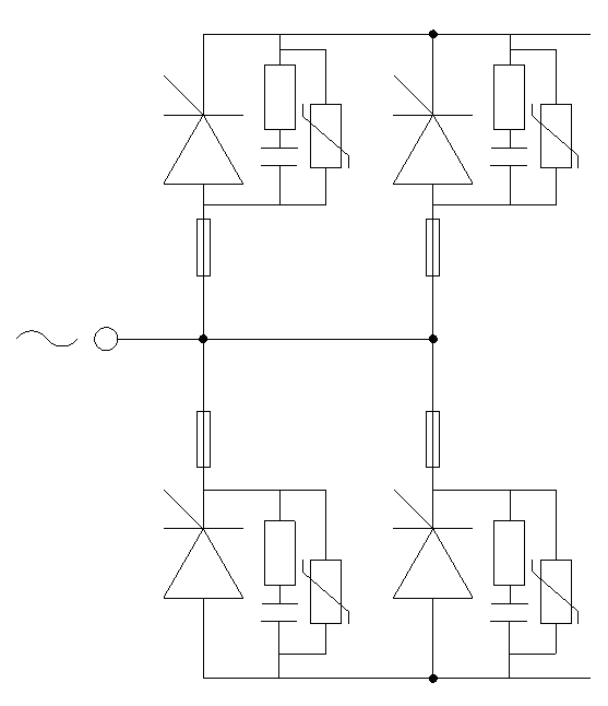 [ElectriciansForums.net] 3ph Parallel Thyristor Rectifier Not Sharing Current